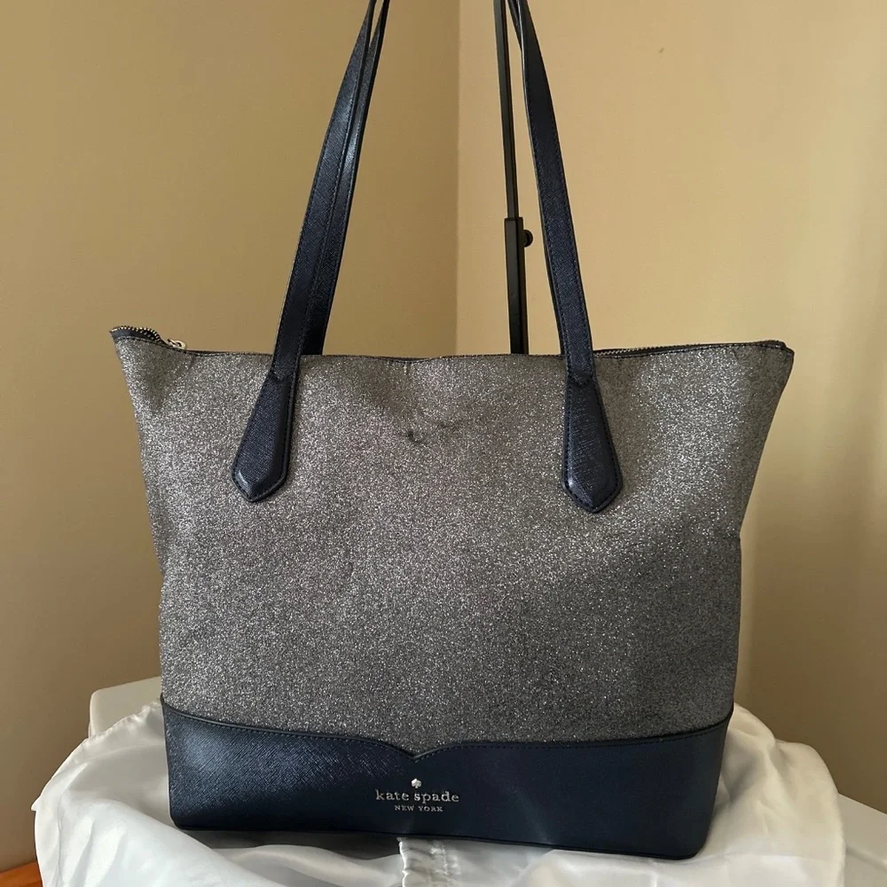 Kate Spade Glitter Saffiano Leather Purses